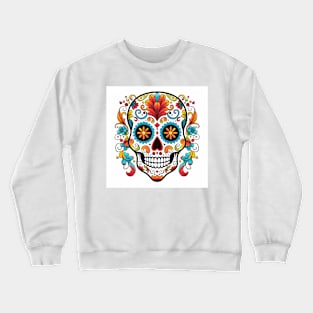 Day of the Dead Sugar Skull 1 Crewneck Sweatshirt